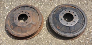 NOS 1937 1942 Chevrolet GMC Truck 1 Ton Rear Brake Drums 14X2 1/2 Inch 602823 - Picture 1 of 10