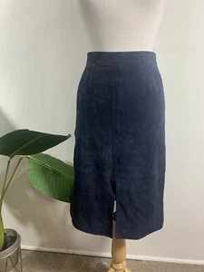 J.CREW womens Blue Pencil Skirt, Size2 - Picture 1 of 9
