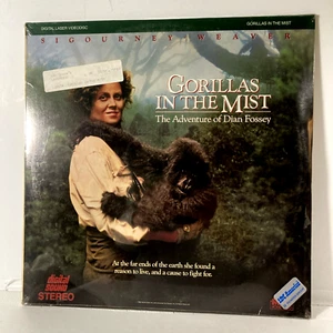 Gorillas In The Mist Laserdisc 1989 Sigourney Weaver Dian Fossey SEALED - Afbeelding 1 van 9