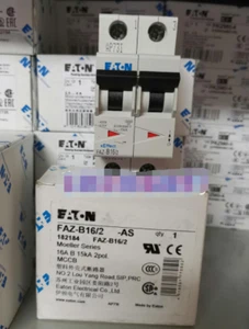 1PCS New Eaton Moeller FAZ-B16/2 182184 Circuit Breaker 2P 16A B-Type Brand - Picture 1 of 3