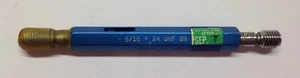 THREDCO GO NOGO THREAD GAUGE PLUG 5/16-24 UNF-2B GO .2854 NOGO .2902 - Picture 1 of 3
