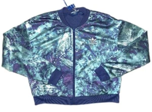 Adidas Girls Crop Warm Up Track Jacket Large Trefoil Size L 14 16 - Picture 1 of 3