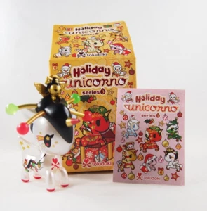 (1) Tokidoki Holiday Unicorno Serie 3 SPIRIT Figur OPEN Blind Box 4 Stück Neu - Bild 1 von 10