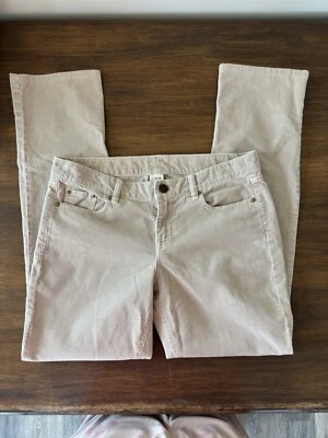Pantalones J.Crew Pana Vintage Matchstick Mujer 29R Caqui City Fit Pierna Ajustada Foto 1 de 4