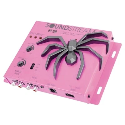 Soundstream BX-10R Bass Processor - Digital Sound Restoration Maximizer, Pink - Image 1 of 4