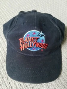 Vintage Planet Hollywood Montreal Strap Back Mütze bestickt Top Zustand - Bild 1 von 4