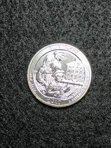 S Ellis Island ATB Quarter 2017.  UNC--Hermosa moneda --De bolsa sin usar - Imagen 1 de 4