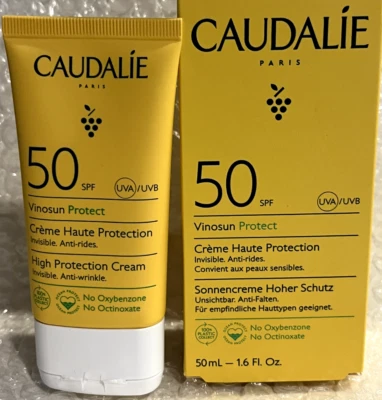 Caudalie Vinosun High Protection Anti-Wrinkle Sunscreen Cream SPF50 50ml - Image 1 of 4