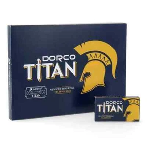 Dorco Titan Double Edge Rasierklingen Für Rasierhobel Stainless 100 Stück
