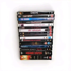 Stephen King Bulk Bundle 24 Films & TV Series DVD R1 US Import R2 & R4 GC - Picture 1 of 23
