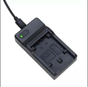 LCD Akku Ladegerät für Sony NP-FP90 FP50 Handycam DCR-HC24E DCR-HC30E HC39E HC36 - Bild 1 von 5