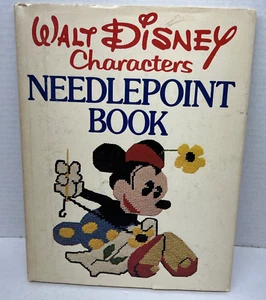 Walt Disney Characters Needlepoint Book: Embroidery /Needlework Instruction 1976 - Picture 1 of 9