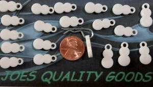 30 1/10TH SCALE RC CAR BODY CLIP PIN WHITE PULL TABS NO CLIPS INCLUDED - Picture 1 of 5