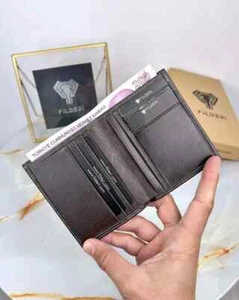 2065-8 Color Small Card Holder Genuine Leather Wallet, Handmade,Personalize - Picture 1 of 34