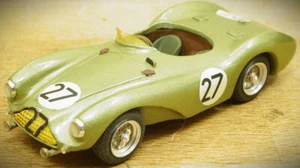 1:43 PROVENCE MOULAGE Aston Martin DB3S #27 Le Mans 1953 Verde Chiaro Metallico - Foto 1 di 7
