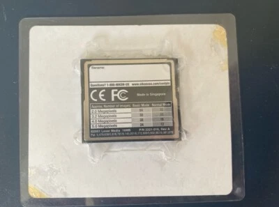 Vintage 2001 NEW Lexar Media Nikon Coolpix Starter Memory Card (16MB) - Image 1 of 3