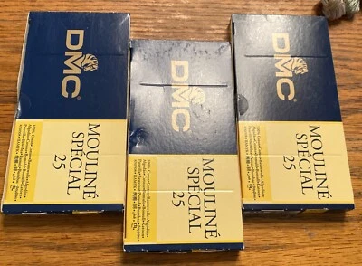 DMC Mouline Special 25 - Lot Of (3) Boxes - Image 1 of 4
