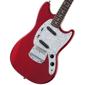 Fender Made in Japan Traditional 70s Mustang Candy Apple Red/Rosewood - Picture 1 of 9