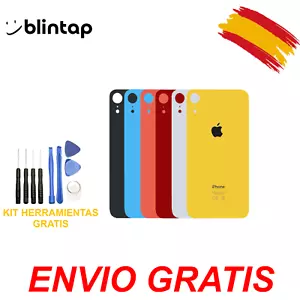 IPHONE XR Glass Back Cover WITH TOOLS Large Hole EASY INSTALLATION - Picture 1 of 1
