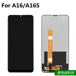 Black Screen Assembly LCD Screen Inner Screen No Frame For OPPO A16/A16S Parts - Picture 1 of 5
