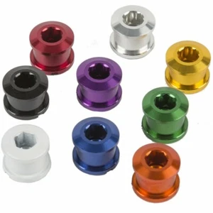 BMX Chainring Bolts,ALLOY RED Oldschool GT BMX SE NEW - Picture 1 of 1