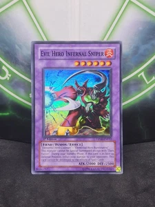 Yugioh Evil Hero Infernal Sniper DP06-EN012 Super Rare 1st Edition NM - Bild 1 von 2