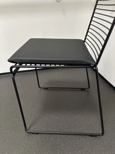 Cuscino Sedile Cuscino Imbottito Esterno Skai Antiscivolo 5 Misure Nero - Foto 1 di 6