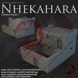 Common House 2 - Nhekahara - Dark Realms Terrain Wargaming D&D DnD - Picture 1 of 1