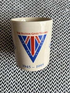 HMS Daedalus Mug 50 Years - VE And VJ Day 1945 - 1995 - Nice Collectable - Picture 1 of 3