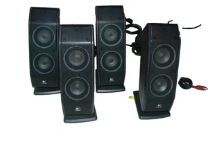 Logitech 5.1 Surround Sound Computer Speakers Subwoofer Wired Multimedia System - Foto 1 di 3