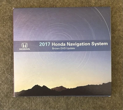Acura Navigation System 2017 Brown DVD Update disc 12.300.1 Mint Condition - Image 1 of 4