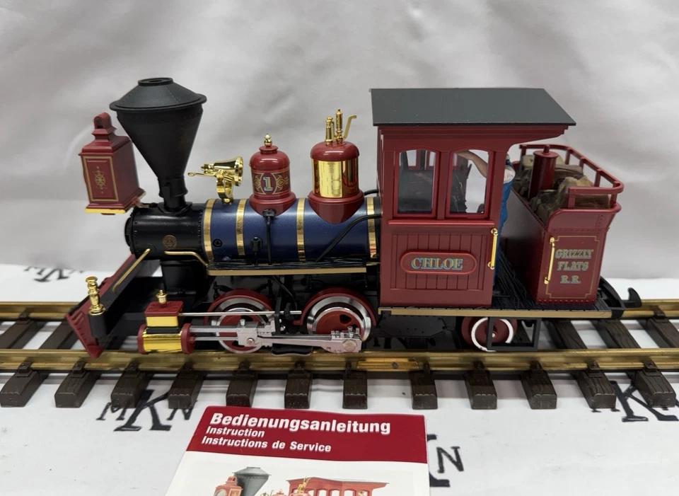 LGB 20130 G Scale Grizzly Flats Chloe Steam Locomotive LN/Box - Image 1 of 4