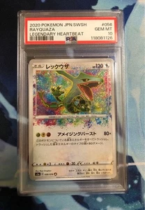 Pokemon Rayquaza Amazing PSA10 Trading Card Rare Collectible Holo Edition - Picture 1 of 2