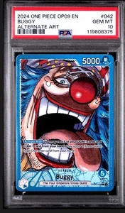 BUGGY OP09-042 Alt Art Leader PSA 10 - Picture 1 of 2