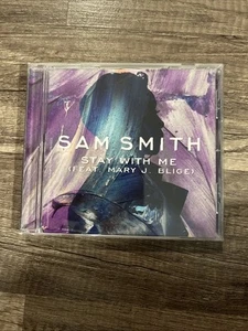 Sam Smith Feat. Mary J. Blige - Stay With Me (CD, Single, Promo) - Rare - Picture 1 of 4