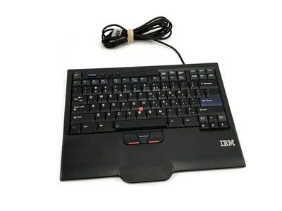 IBM ThinkPad UltraNav USB Trackpoint Keyboard SK-8845CR 00WV000 - Image 1 of 4
