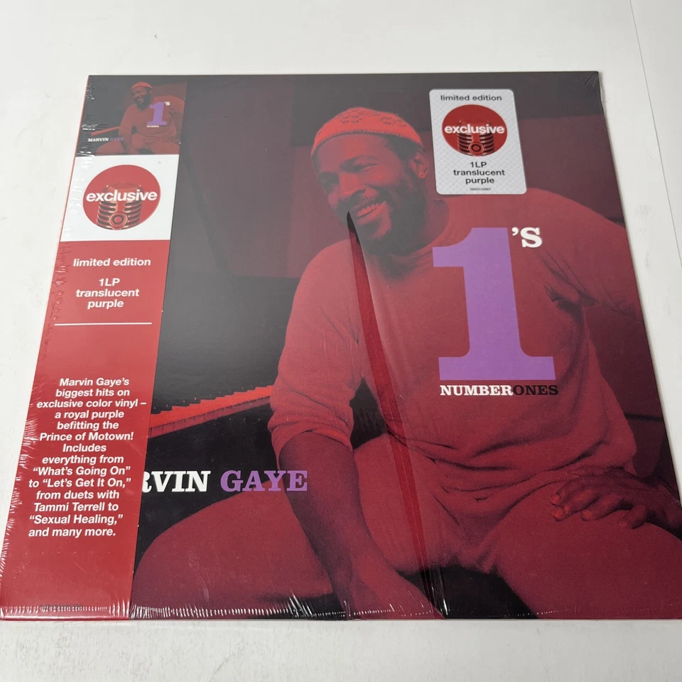 Marvin Gaye 1's Number Ones  [Limited Edition] Translucent Purple NEW Sealed LP - Image 1 of 3