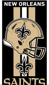 New Orleans Saints Towel 30x60 Beach Style - Picture 1 of 1