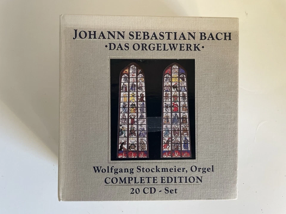 Johann Sebastian Bach Das Orgelwerk Complete Organ Works 20 CD Box Set - Image 1 of 4