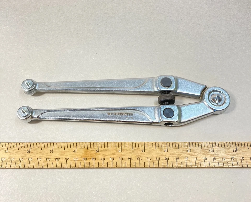 Llave inglesa ajustable Facom 2 tamaños de pasador reversible #117B EE. UU. Foto 1 de 4