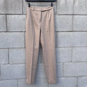 $2470 Pantalones Loro Piana Cashmere Seda Mujer’s Marrón Talla Japón 38 24x30 - Imagen 1 de 10
