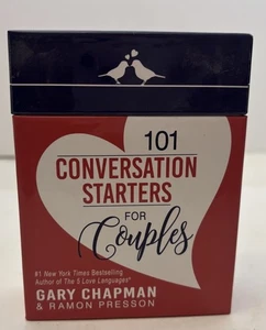 101 Conversation Starter per Coppie Carte Gary Chapman Ramon Presson Nuovo Aperto - Foto 1 di 8