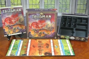 TALISMAN Juego de Mesa Piezas de Repuesto - CAJA Manual TABLERO DE Juego Bandeja - Imagen 1 de 4