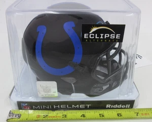 NFL Signed Pittman Autograph Indianapolis Colts Eclipse Alternate Mini Helmet - Picture 1 of 9