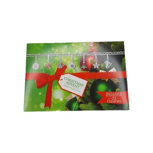 Advent Calendar Christmas Charm Collection 24PC : Bracelet + Necklace + Charms - Picture 1 of 4