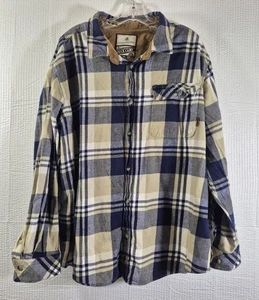 Legendary Whitetails Men's Size 2XL Flannel Plaid Shirt "The Original Buck Camp" - Picture 1 of 11