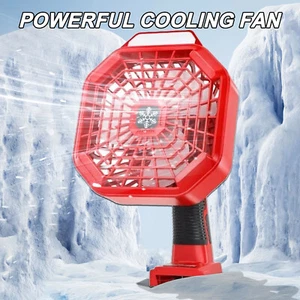 Camping Fan for Milwaukee 18V Li-ion Battery Portable Cordless Fan Cooling Fan - Picture 1 of 8
