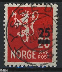 Norwegen 1949, NK 375 Tyssedal 28.6.1949 (HO) - Bild 1 von 1