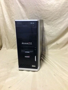 Windows XP Desktop Computer Systemax Intel Duo Core /4 gig ram - fire wire. - Picture 1 of 7
