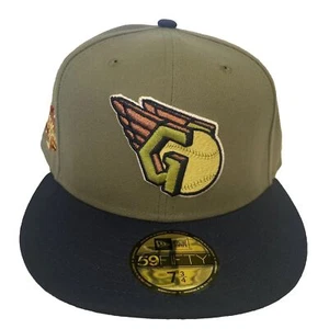 NWT New Era 59fifty Cleveland Guardians  All Star Patch Green Fitted Hat 7 3/4 - Picture 1 of 8